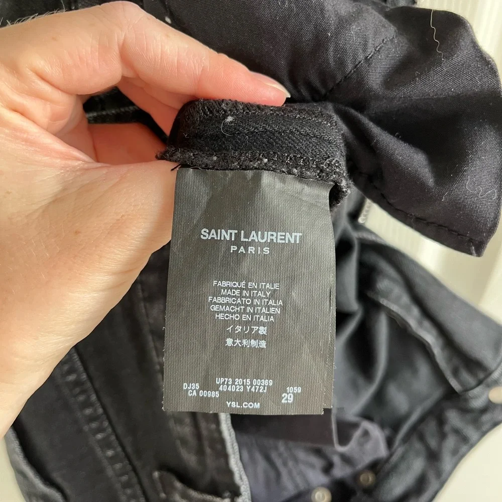 YSL // Saint Laurent Denim Jeans - Picture 5 of 5